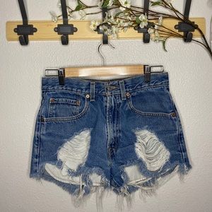 Levi’s vintage 550 student relaxed fit shorts
